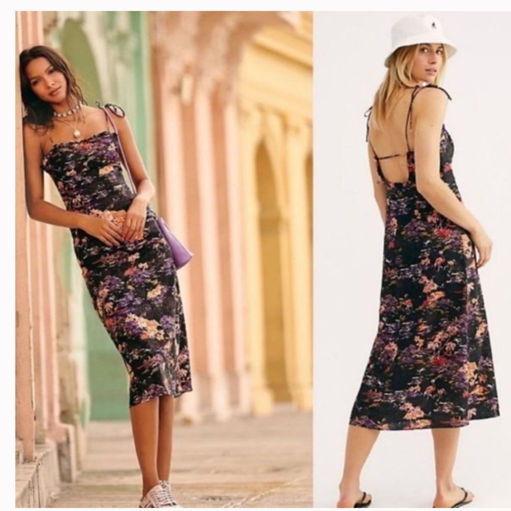 Free People Beach Party Midi Dress. 0